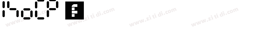 ISOCP 字体字体转换